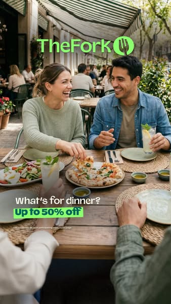 "What’s for dinner? Up to −50%"